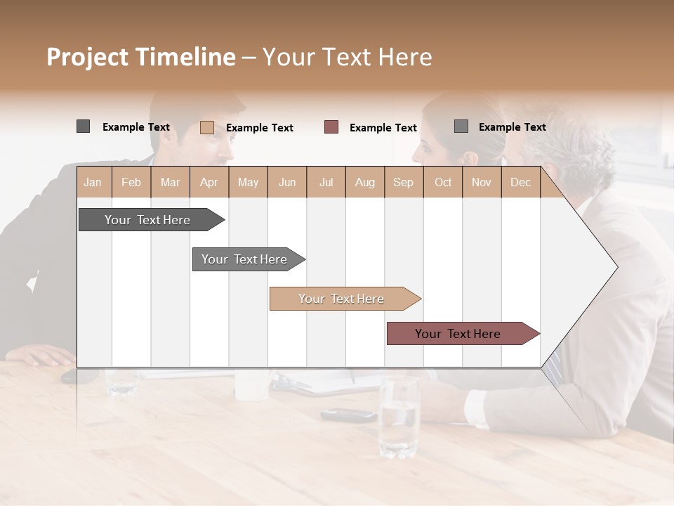 Manager Bankruptcy Crisis PowerPoint Template