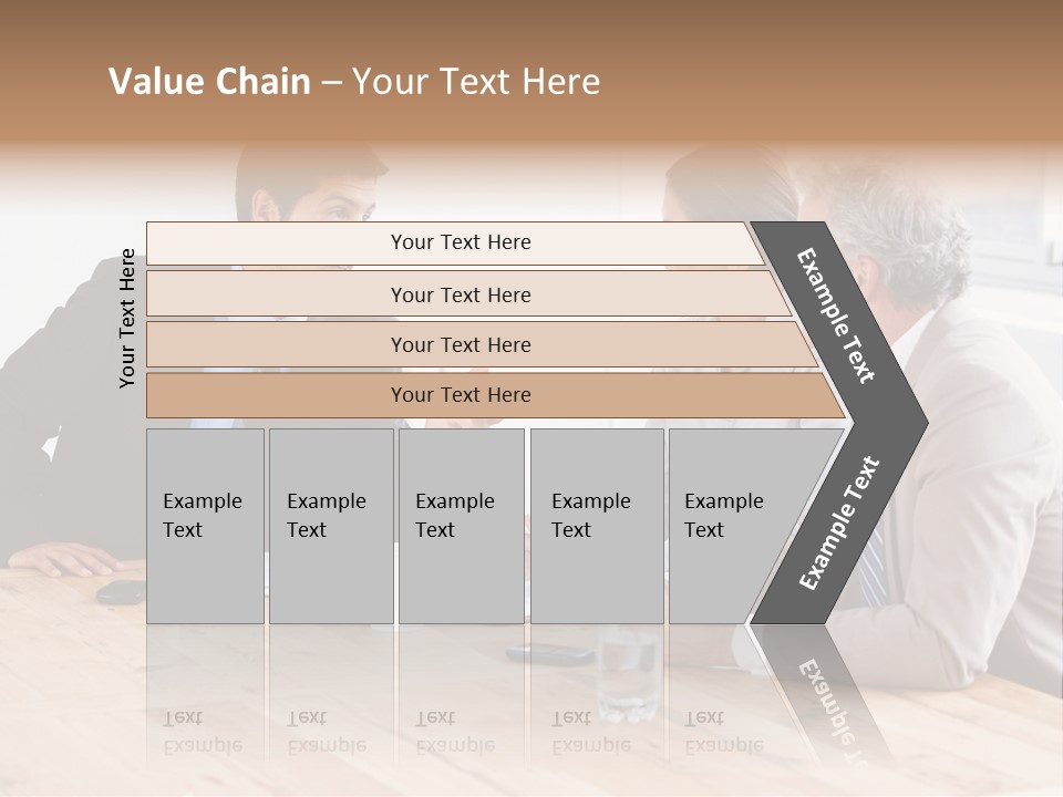 Manager Bankruptcy Crisis PowerPoint Template