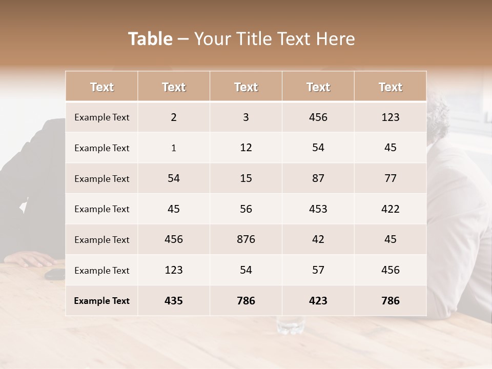 Manager Bankruptcy Crisis PowerPoint Template