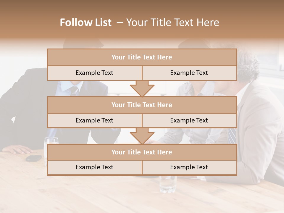 Manager Bankruptcy Crisis PowerPoint Template