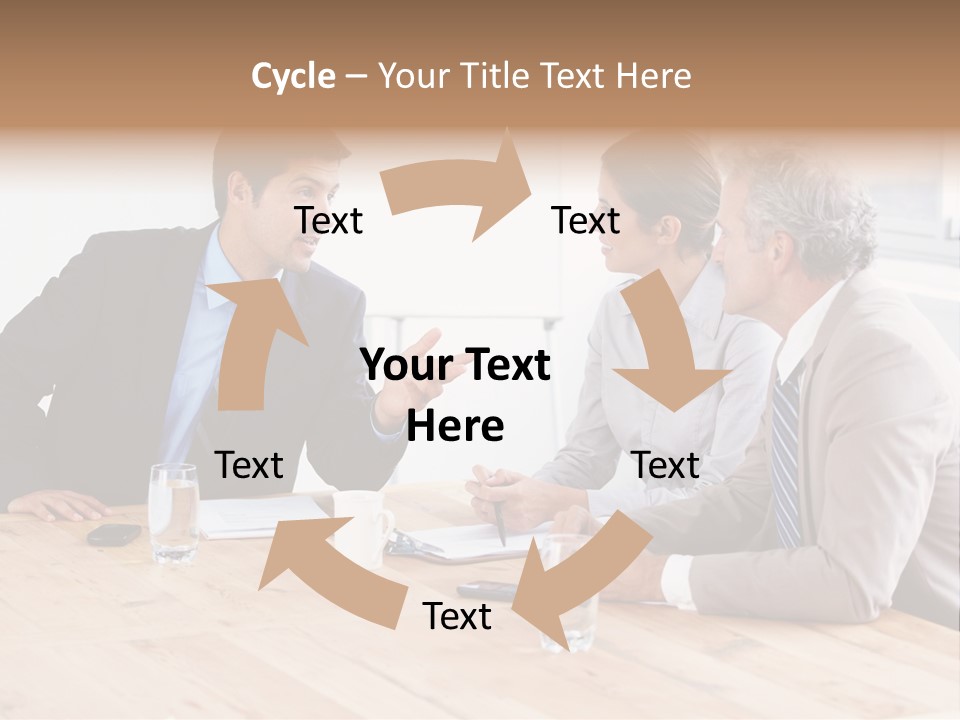 Manager Bankruptcy Crisis PowerPoint Template