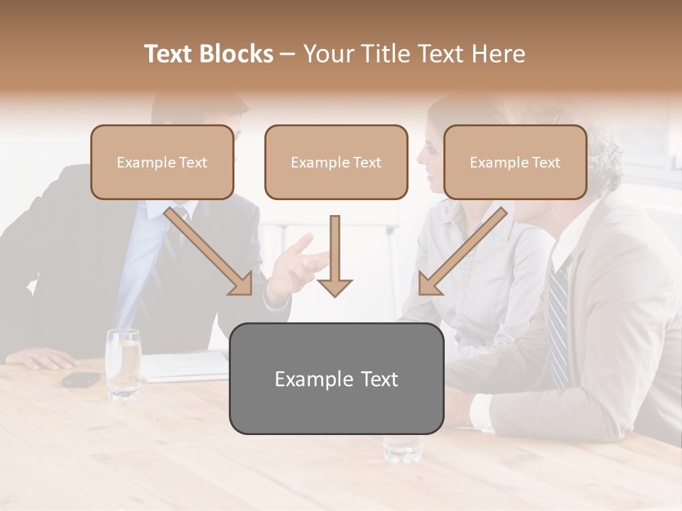 Manager Bankruptcy Crisis PowerPoint Template