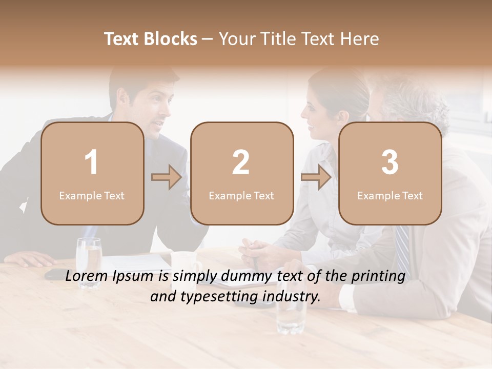 Manager Bankruptcy Crisis PowerPoint Template