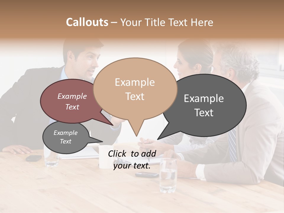 Manager Bankruptcy Crisis PowerPoint Template