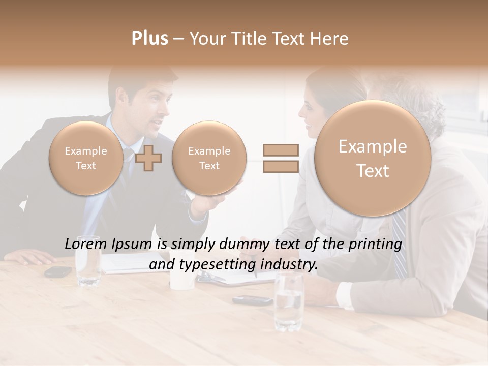 Manager Bankruptcy Crisis PowerPoint Template