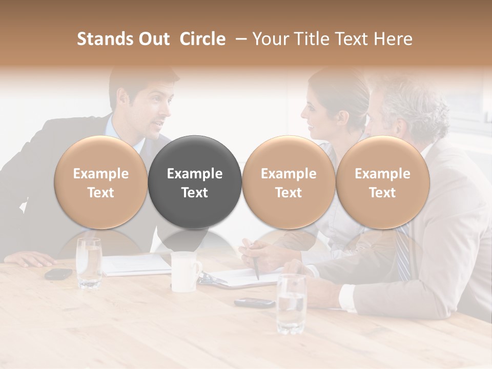 Manager Bankruptcy Crisis PowerPoint Template