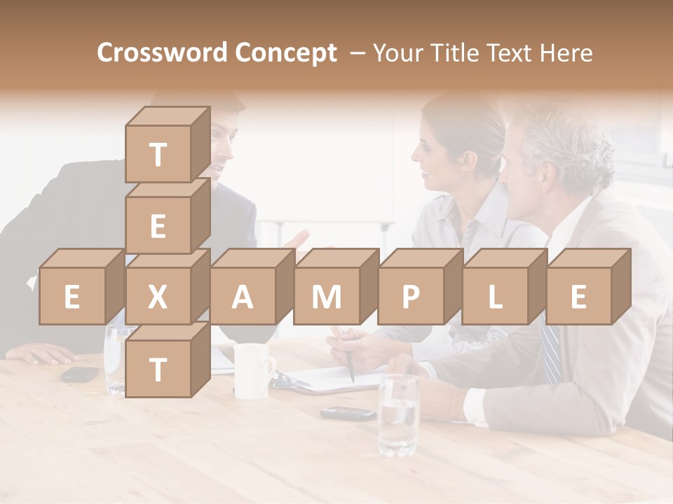 Manager Bankruptcy Crisis PowerPoint Template