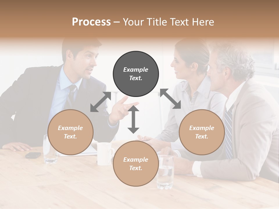 Manager Bankruptcy Crisis PowerPoint Template