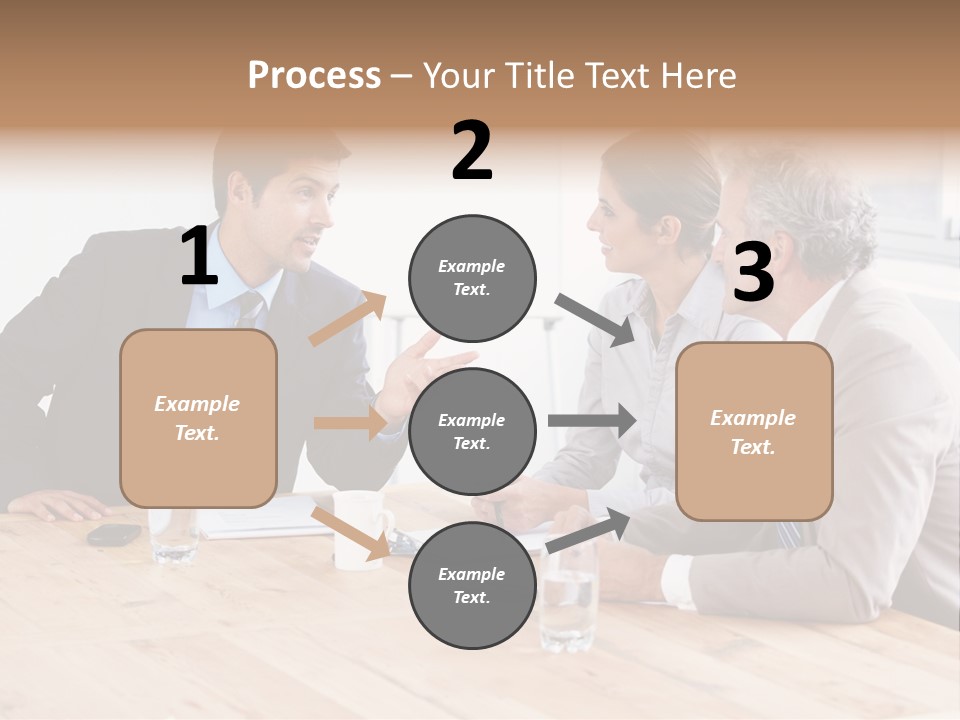 Manager Bankruptcy Crisis PowerPoint Template