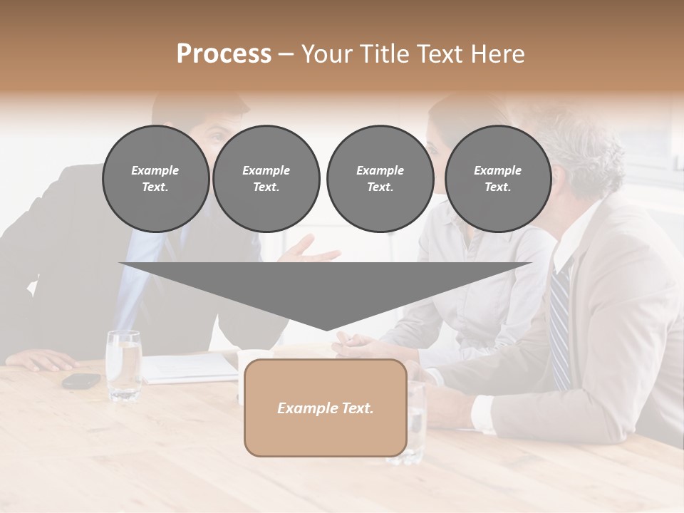 Manager Bankruptcy Crisis PowerPoint Template