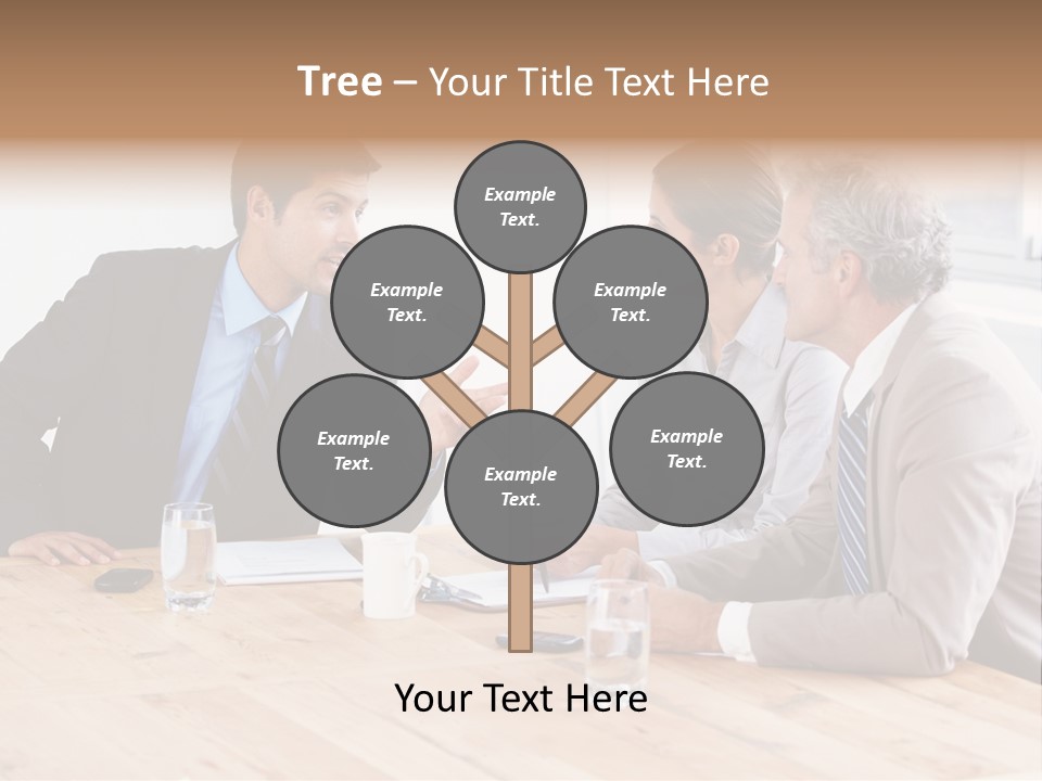 Manager Bankruptcy Crisis PowerPoint Template