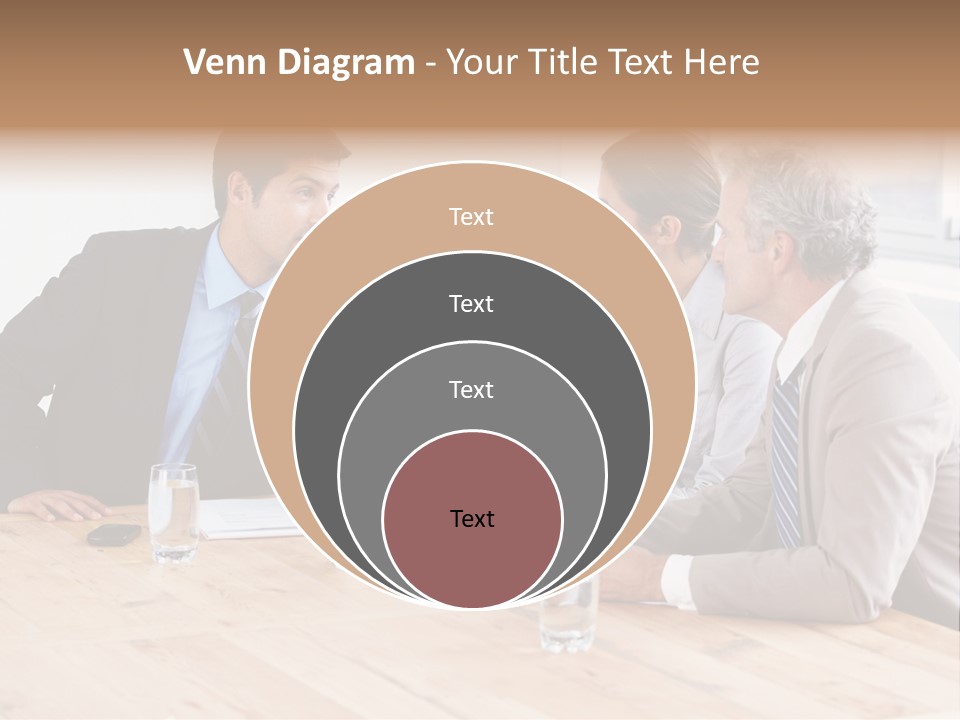 Manager Bankruptcy Crisis PowerPoint Template