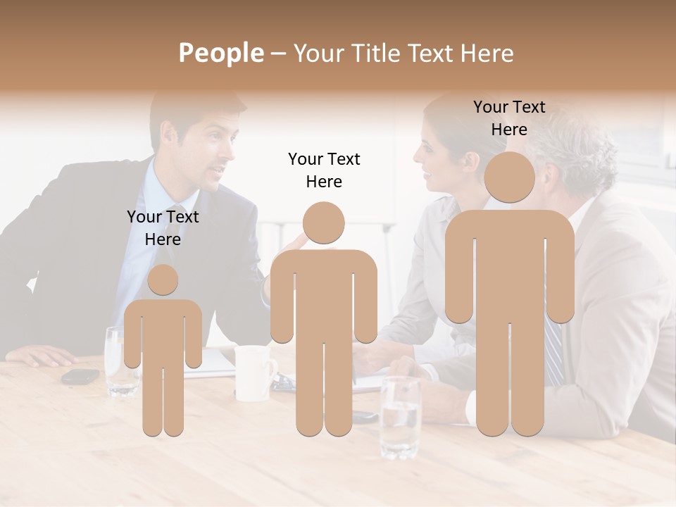 Manager Bankruptcy Crisis PowerPoint Template