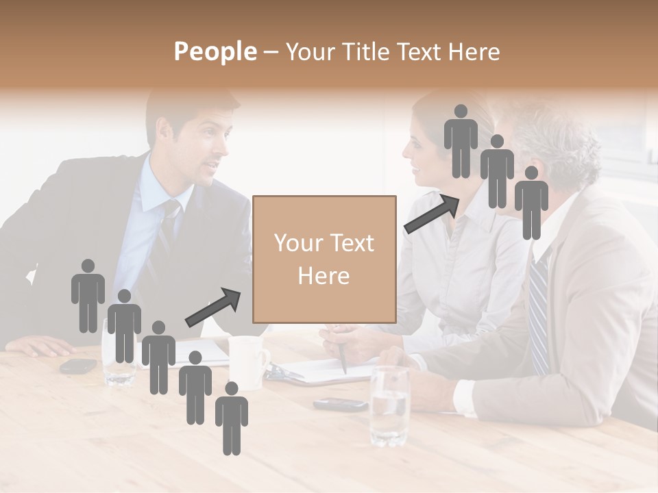 Manager Bankruptcy Crisis PowerPoint Template