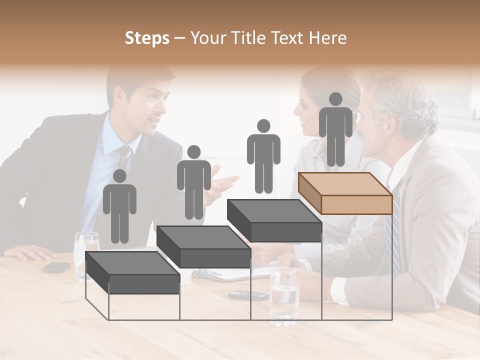 Manager Bankruptcy Crisis PowerPoint Template