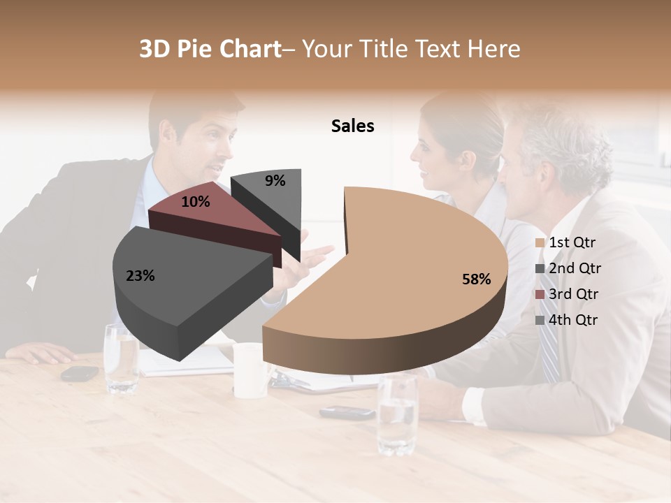 Manager Bankruptcy Crisis PowerPoint Template