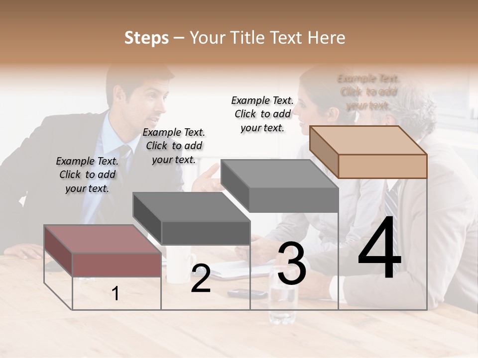 Manager Bankruptcy Crisis PowerPoint Template
