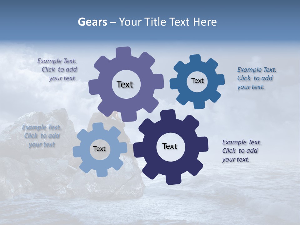Manager Bankruptcy Crisis PowerPoint Template