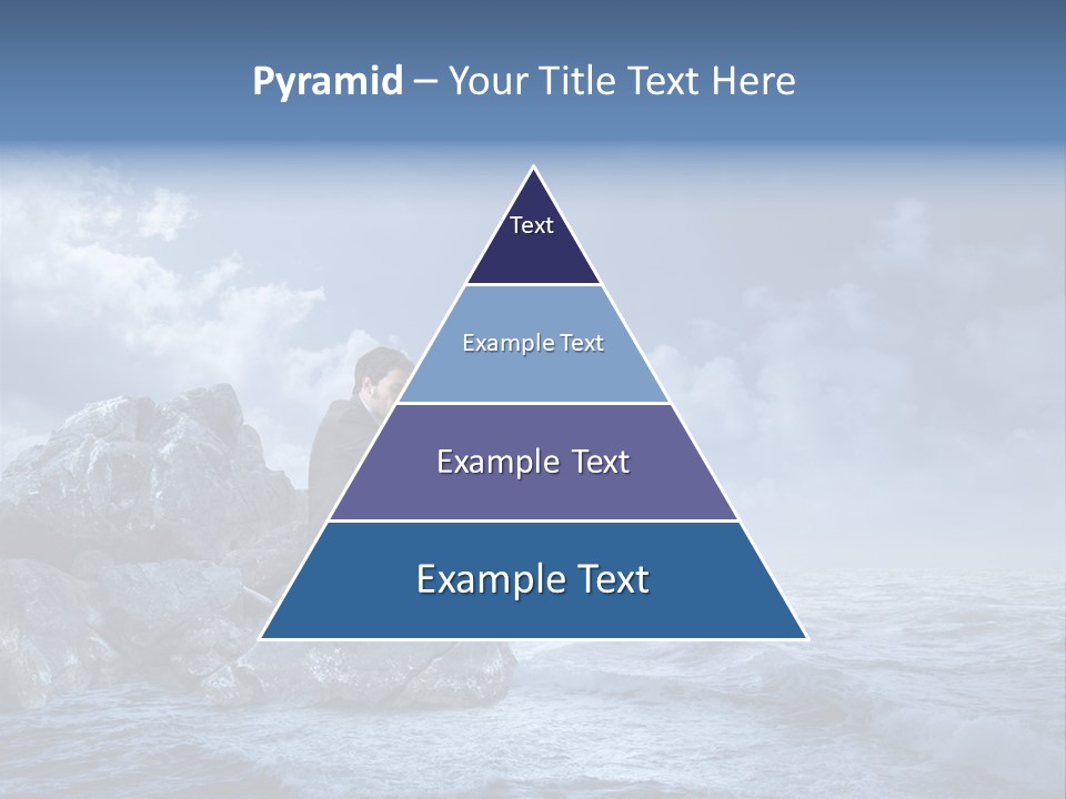 Manager Bankruptcy Crisis PowerPoint Template