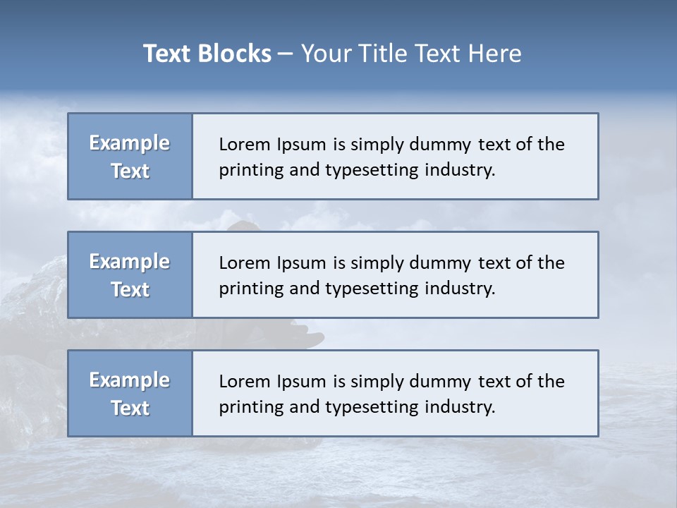 Manager Bankruptcy Crisis PowerPoint Template