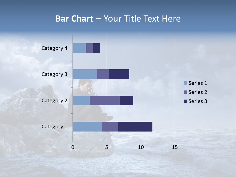 Manager Bankruptcy Crisis PowerPoint Template