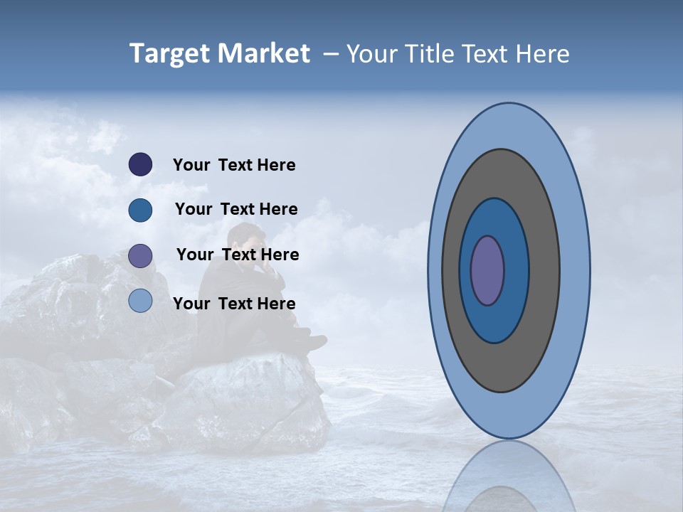 Manager Bankruptcy Crisis PowerPoint Template