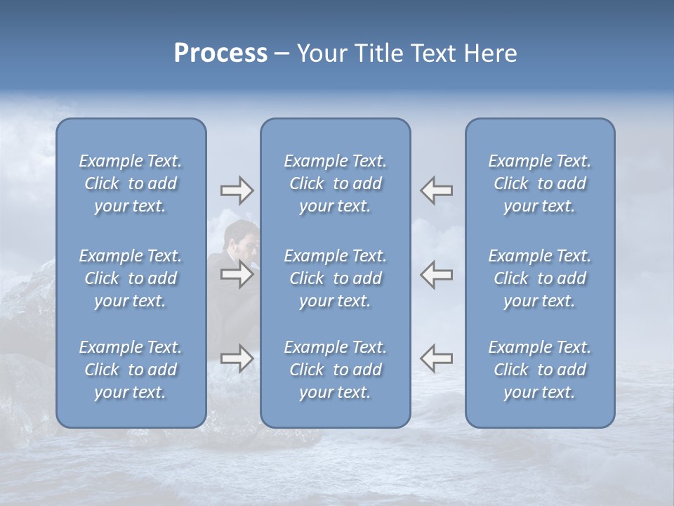 Manager Bankruptcy Crisis PowerPoint Template