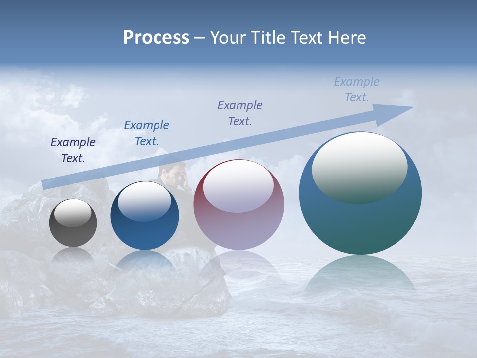 Manager Bankruptcy Crisis PowerPoint Template