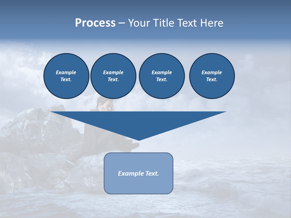 Manager Bankruptcy Crisis PowerPoint Template