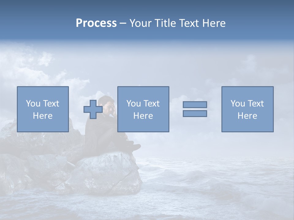 Manager Bankruptcy Crisis PowerPoint Template