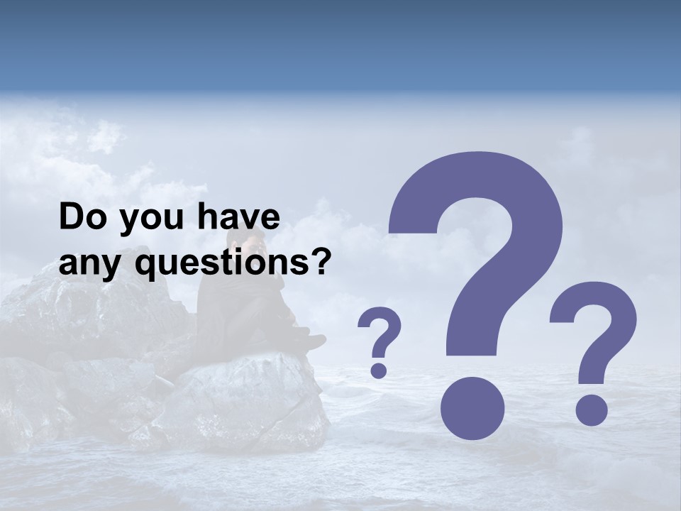 Manager Bankruptcy Crisis PowerPoint Template