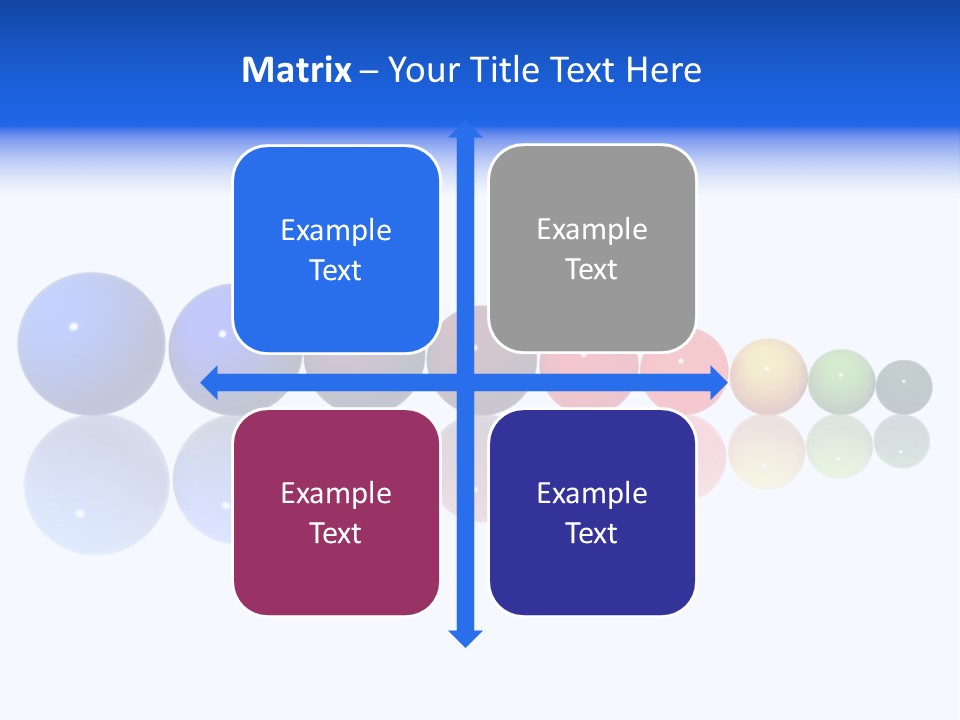 Back Perspective View PowerPoint Template