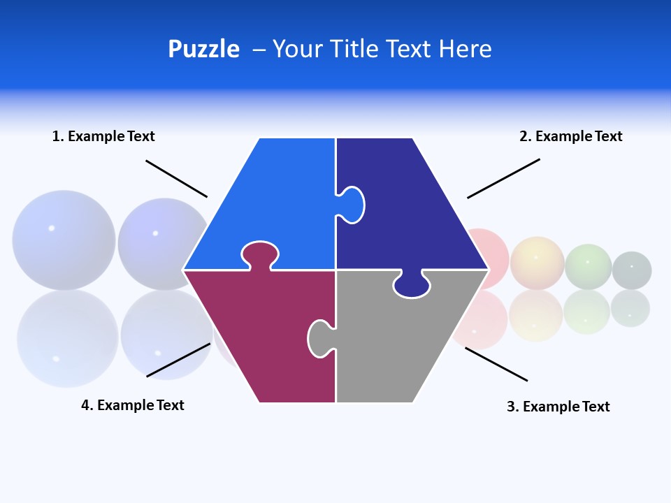 Back Perspective View PowerPoint Template