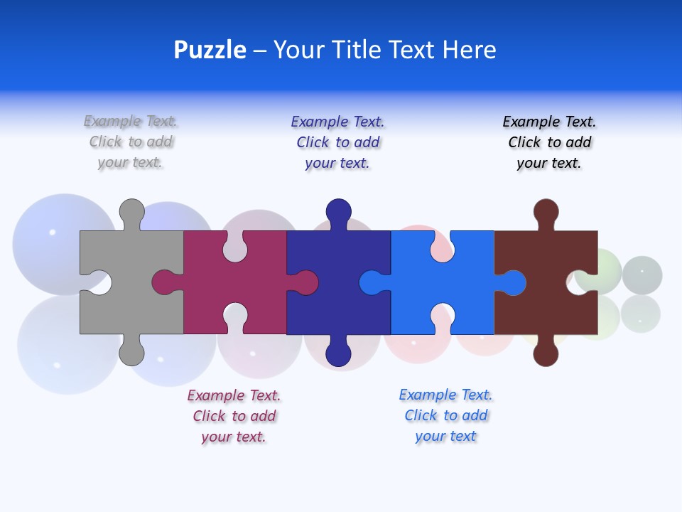 Back Perspective View PowerPoint Template