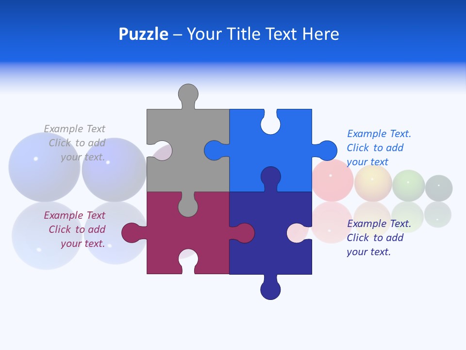 Back Perspective View PowerPoint Template