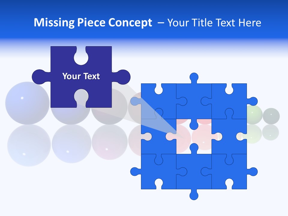 Back Perspective View PowerPoint Template