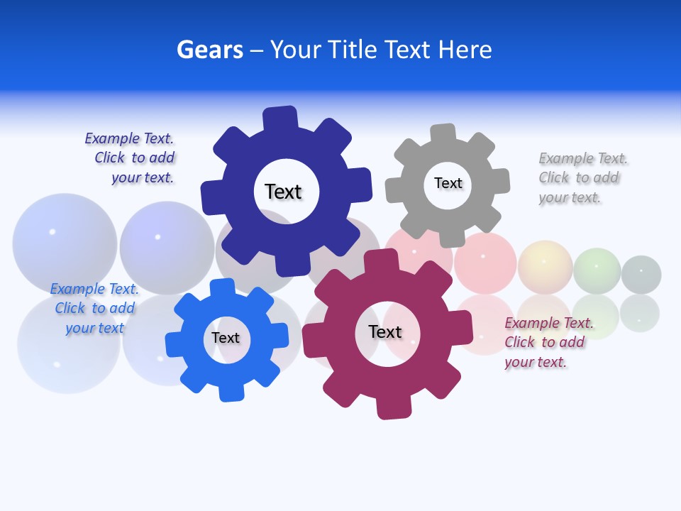 Back Perspective View PowerPoint Template