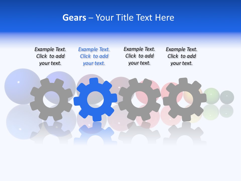 Back Perspective View PowerPoint Template