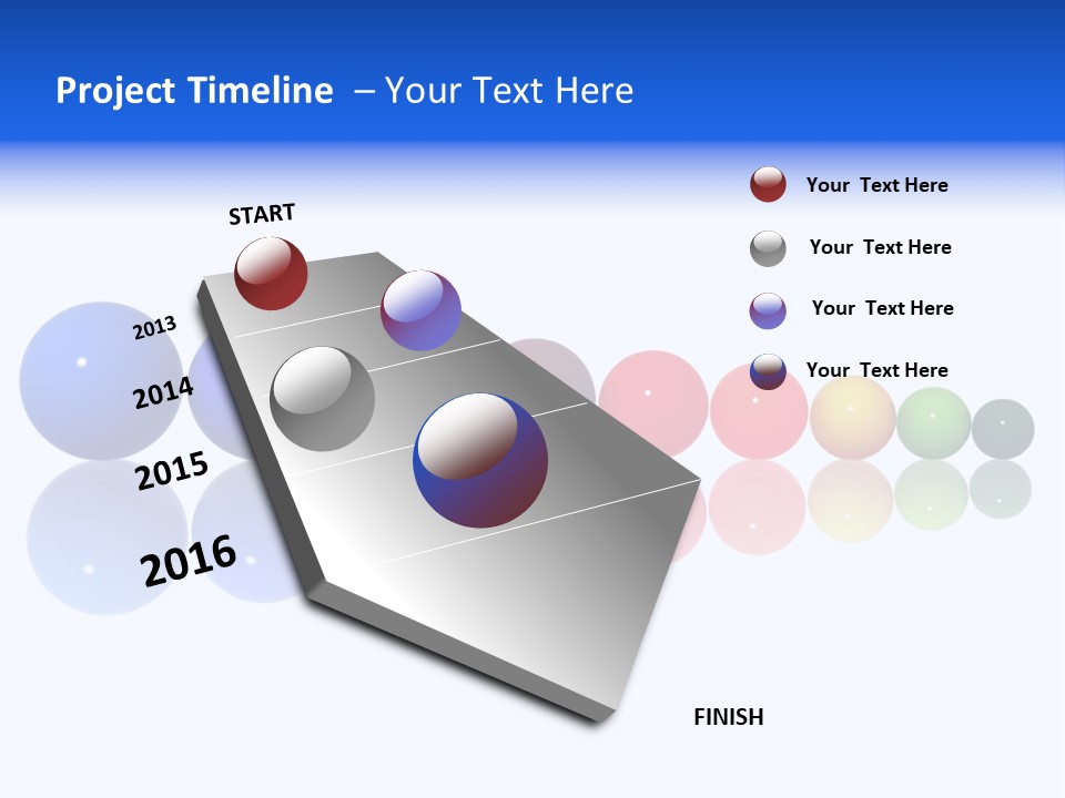 Back Perspective View PowerPoint Template