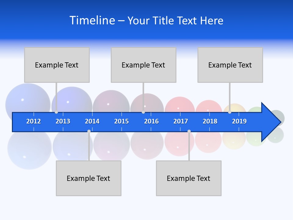 Back Perspective View PowerPoint Template
