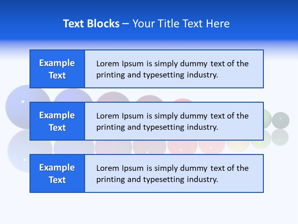 Back Perspective View PowerPoint Template