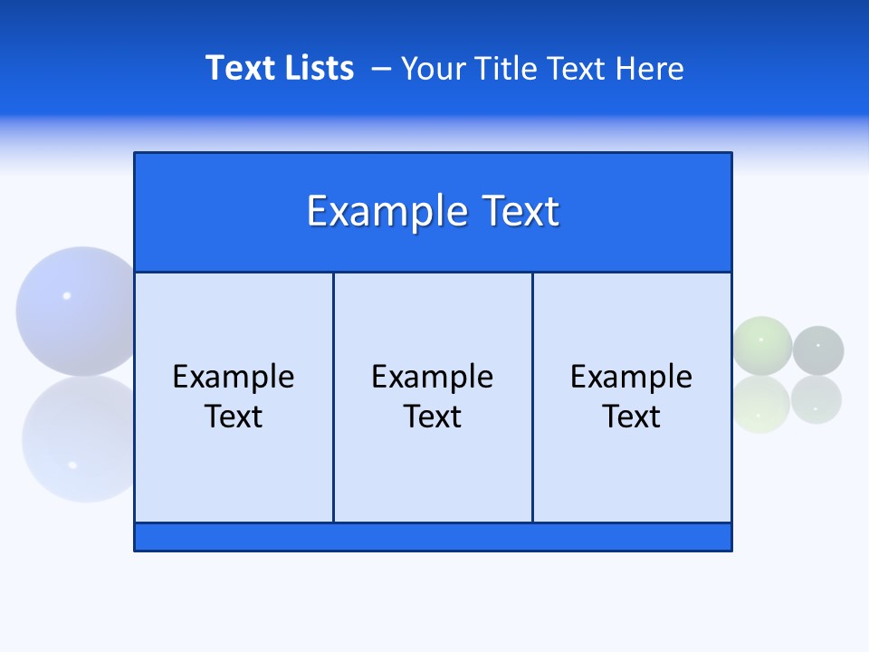 Back Perspective View PowerPoint Template