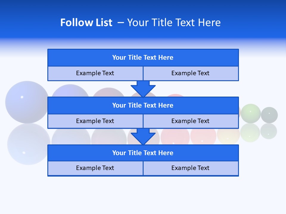 Back Perspective View PowerPoint Template