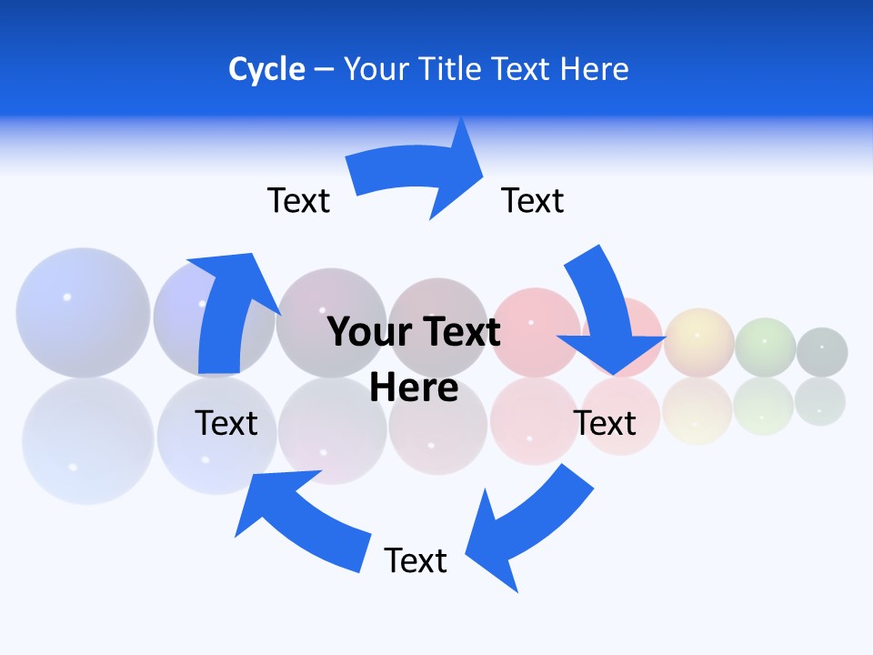 Back Perspective View PowerPoint Template