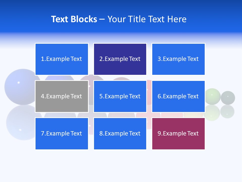 Back Perspective View PowerPoint Template