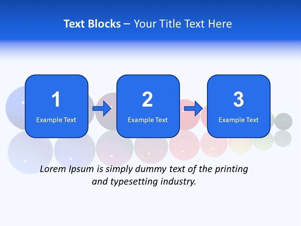 Back Perspective View PowerPoint Template