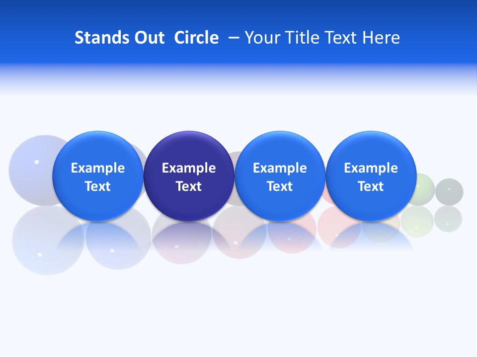 Back Perspective View PowerPoint Template