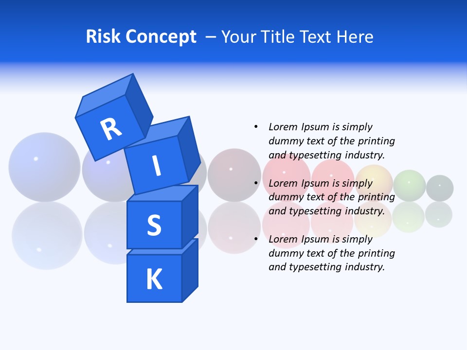 Back Perspective View PowerPoint Template