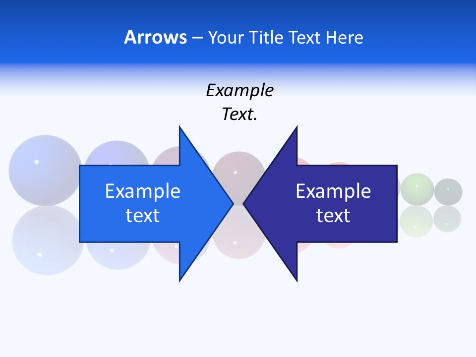 Back Perspective View PowerPoint Template