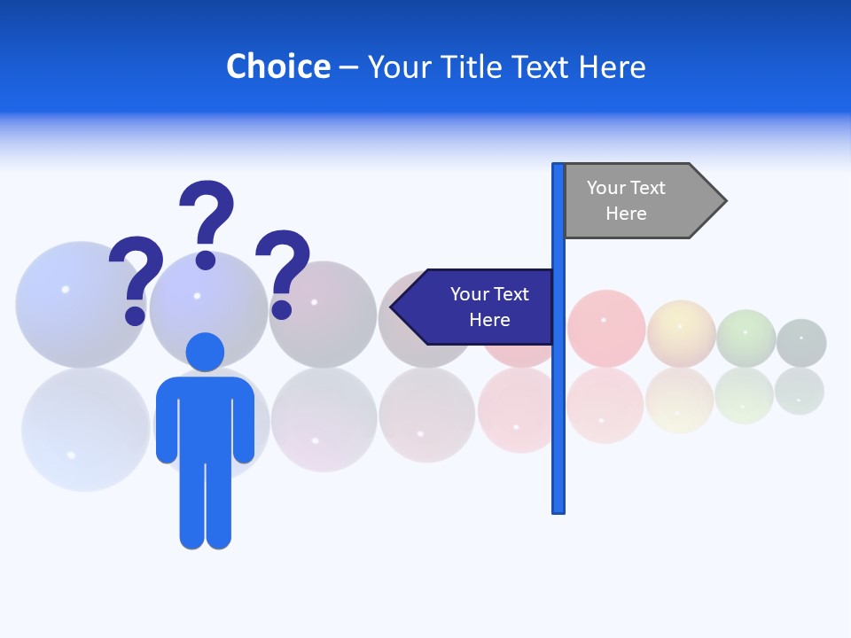 Back Perspective View PowerPoint Template